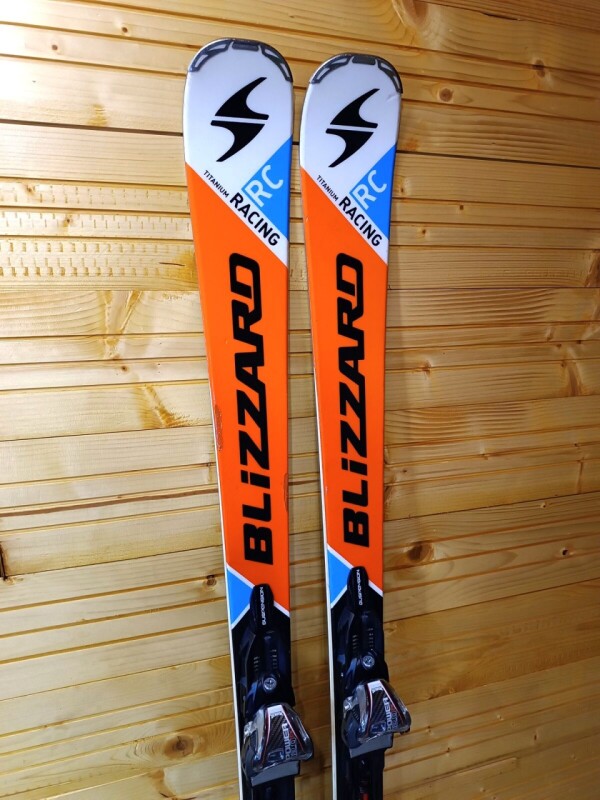 LYŽE BLIZZARD RC RACING TITANIUM 166CM 